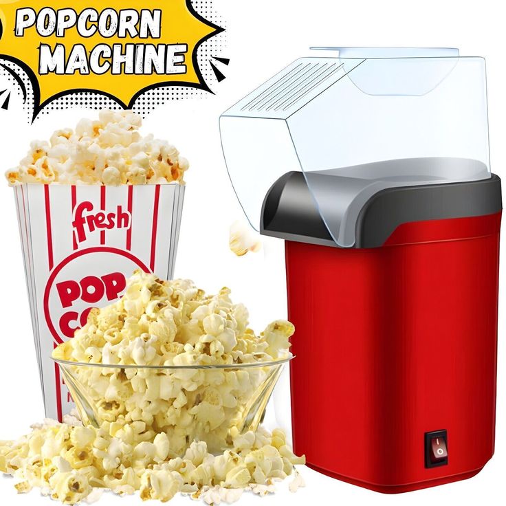 Poratable Popcorn Machine