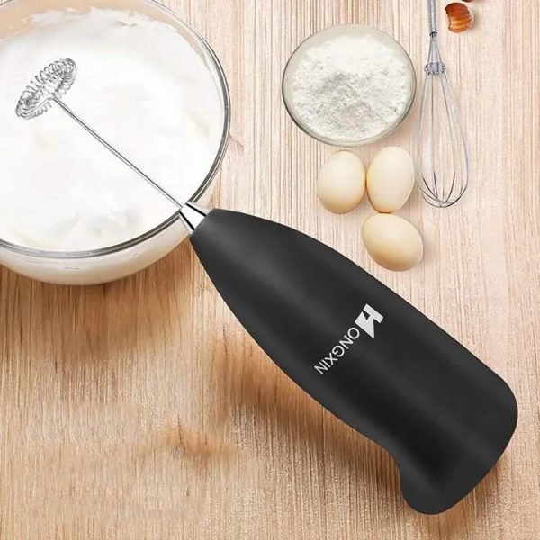 Electric Mini Coffee Beater Egg Beater & Milk Frothier